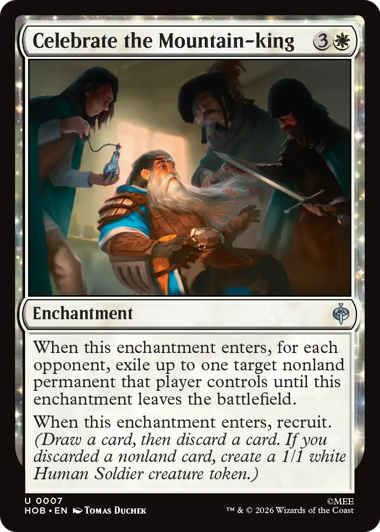 Celebrate the Mountain-king [The Hobbit]