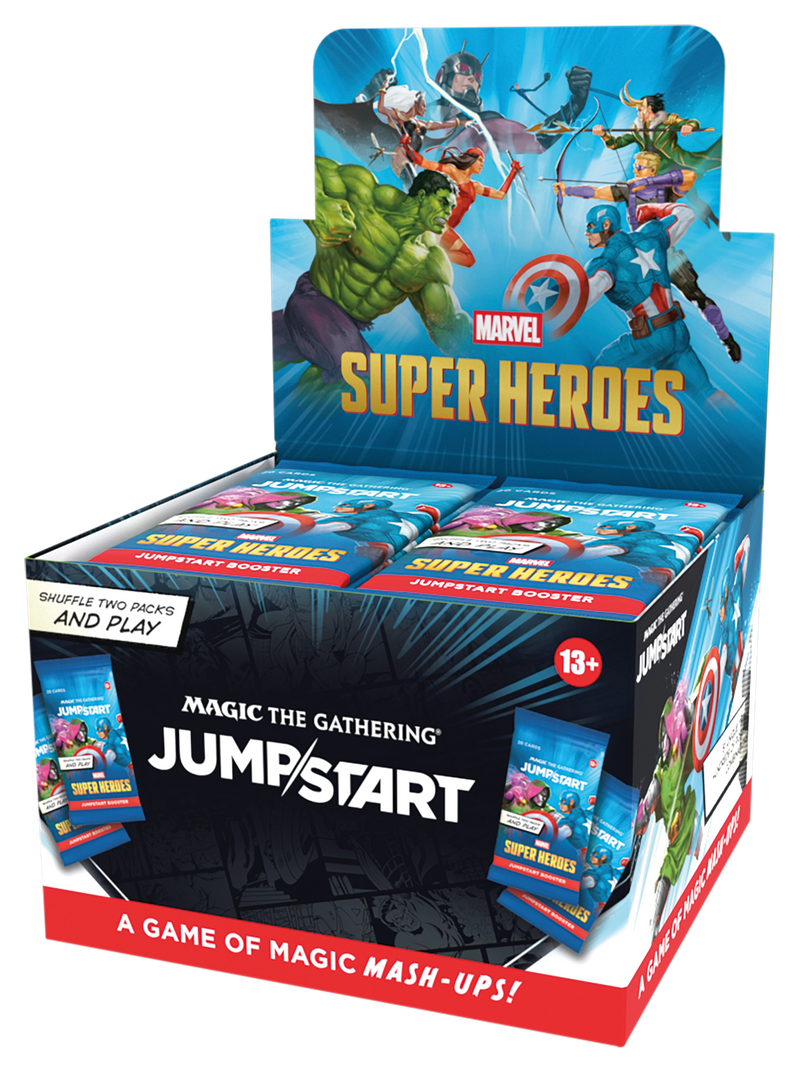 Magic: The Gathering - Marvel Super Heroes Jumpstart Booster Box (pre-order)