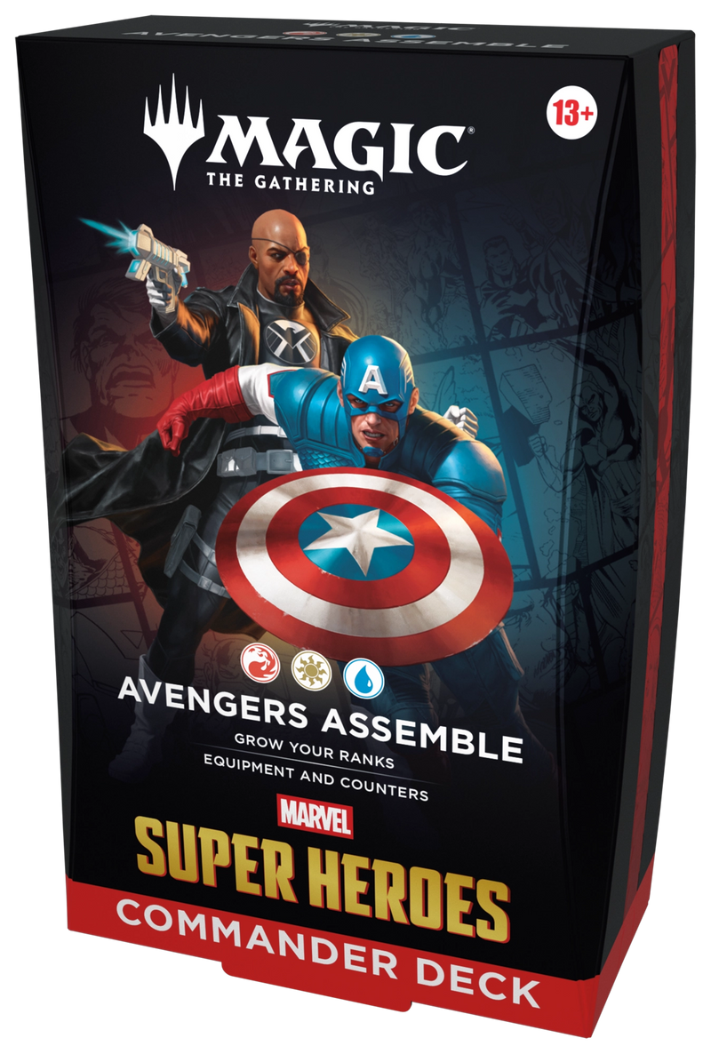 Magic: The Gathering - Marvel Super Heroes Avengers Assemble Commander Deck (pre-order)