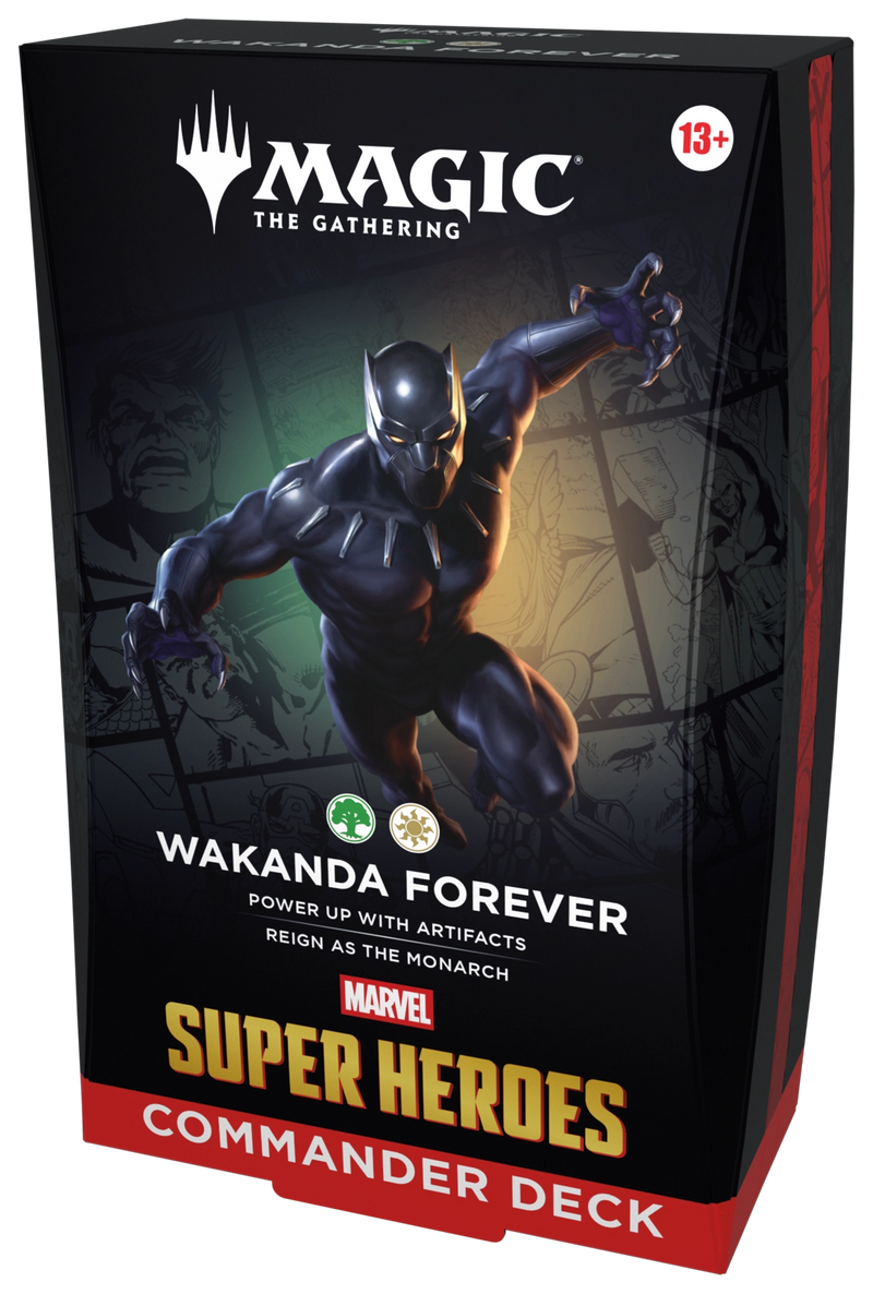 Magic: The Gathering - Marvel Super Heroes Wakanda Forever Commander Deck (pre-order)