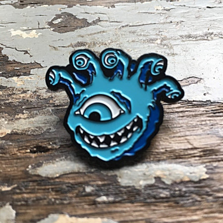 PIN-002 RPG Pins & Patches: Blue Eyegor Enamel Pin