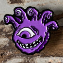 PIN-019 RPG Pins & Patches: Grape Eyegor Enamel Pin (Purple)