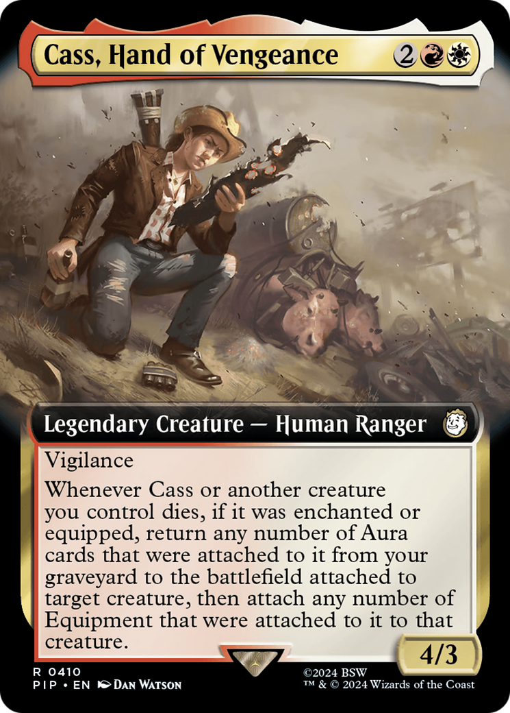 best fallout mtg cards Cass, Hand of Vengeance (Extended