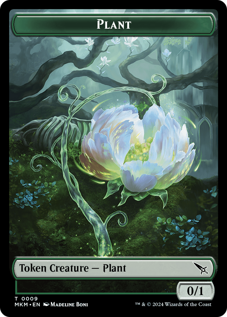 Thopter (0020) // Plant Double-Sided Token [Murders at Karlov Manor To