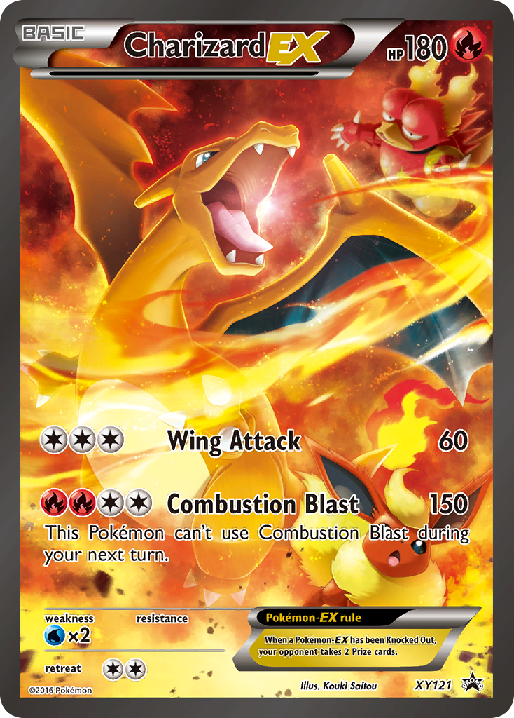 pokemon charizard promo card ex SVP 056 Full Art Black Star Single Holofoil : Toys & Games art depiction of Charizard that makes it a true standout piece Charizard SM158 Pokmon card from