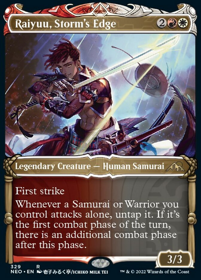 mtg all samurai cards deck commander A Samurai tribal commander (very much inspired by Jabari) : r/custommagic Raiyuu, Storm's Edge (Showcase Samurai)
