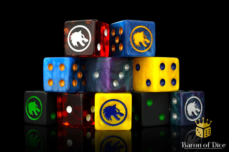 Baron of Dice - Battle Robots Dice Set