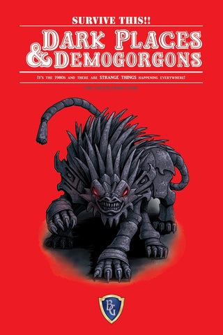 Dark Places & Demogorgons RPG (Signed Special Edition Hardcover)