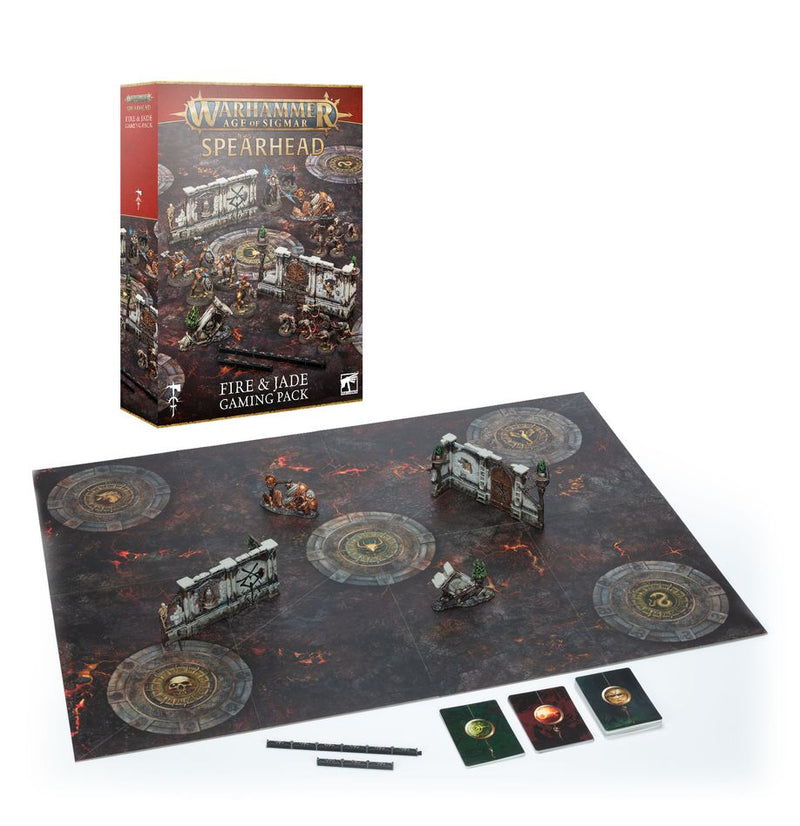 Warhammer: Age of Sigmar: Spearhead - Fire & Jade Gaming Pack