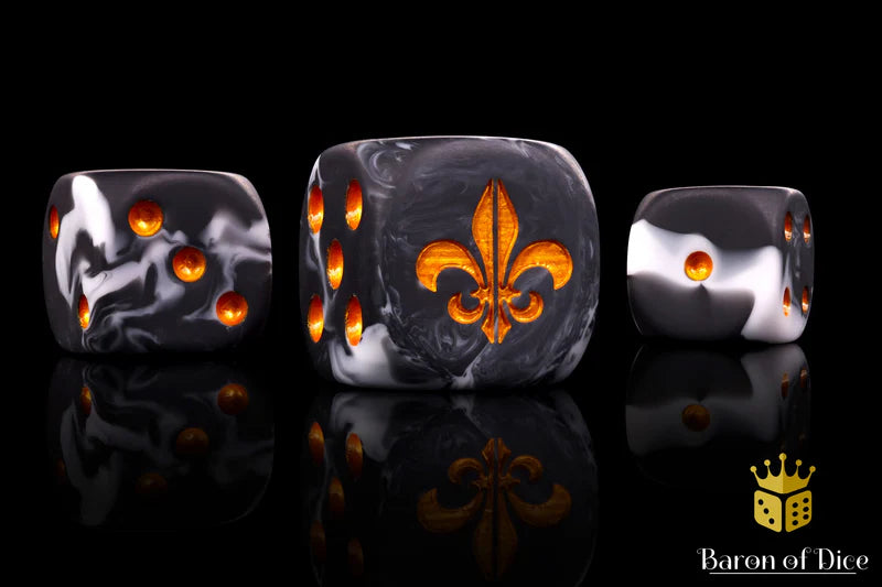 Baron of Dice - 25 Count Straight Edge Dice