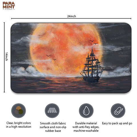 Paramint Playmats - Blood Moon Flying Dutchman