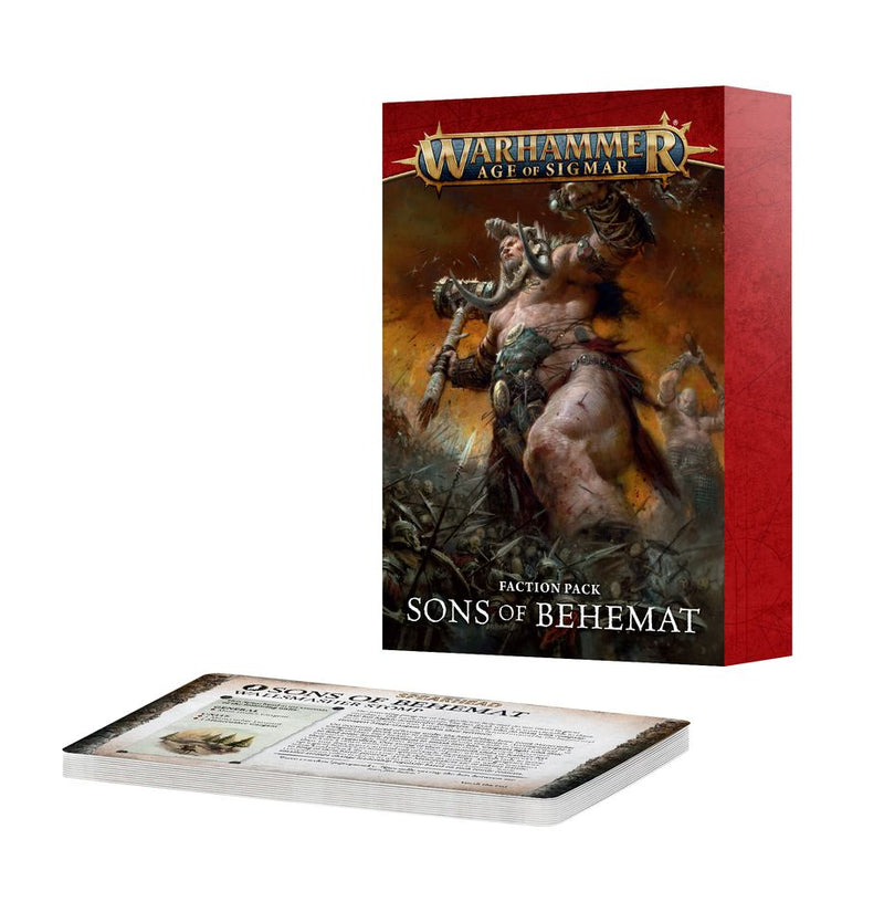 Warhammer: Age of Sigmar: Faction Pack: Sons of Behemat