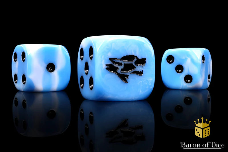 Baron of Dice - 25 Count Straight Edge Dice