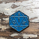 PIN-006 RPG Pins & Patches: Fumble Dice (Natural 1) Enamel Pin