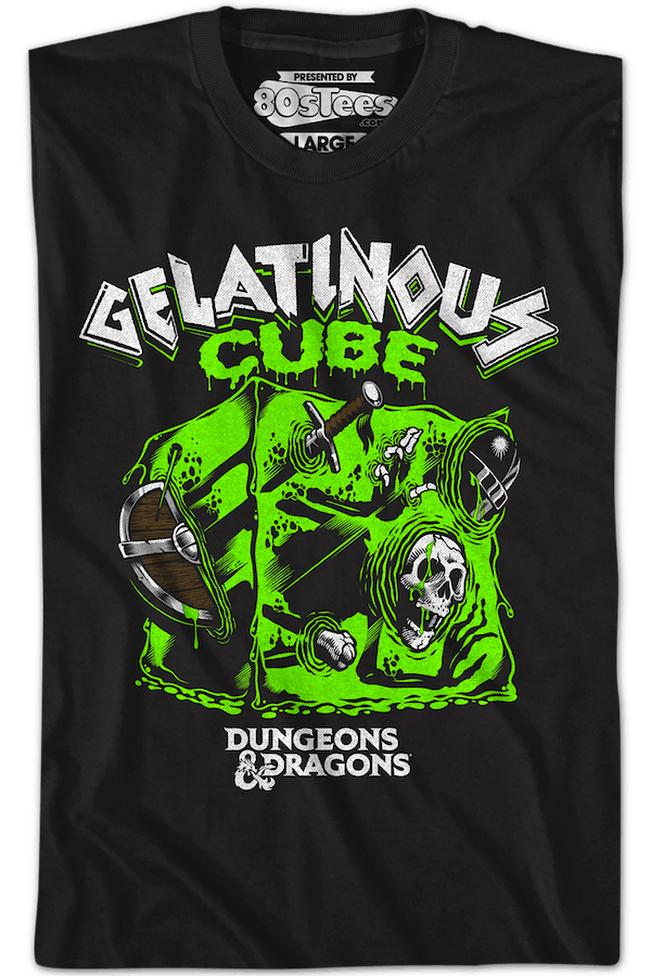 Vintage Gelatinous Cube Dungeons & Dragons T-Shirt