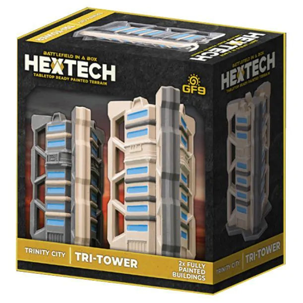 Hextech (Battlefield in a Box): HEXT11 Trinity City - Tri-Tower