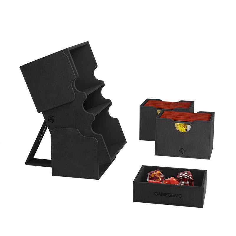 Gamegenic Stronghold XL Convertible Deck Box 200+ Black