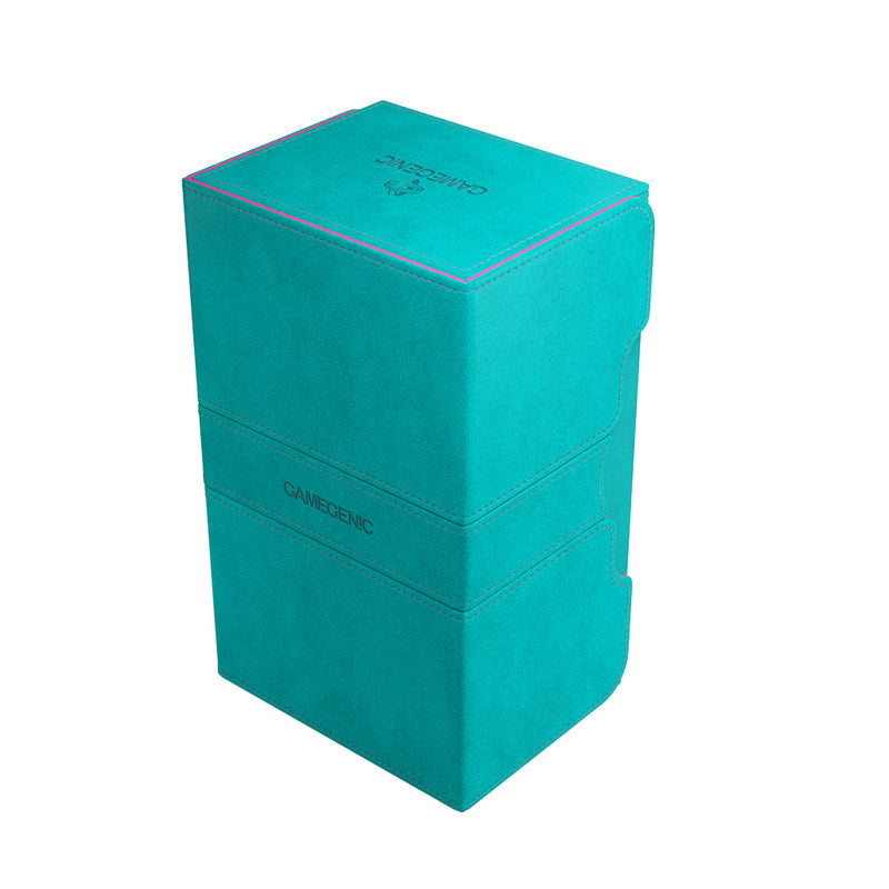 Gamegenic Stronghold XL Convertible Deck Box 200+ Exclusive Teal/Pink