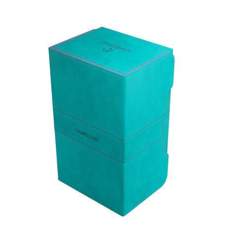 Gamegenic Stronghold XL Convertible Deck Box 200+ Exclusive Teal/Pink