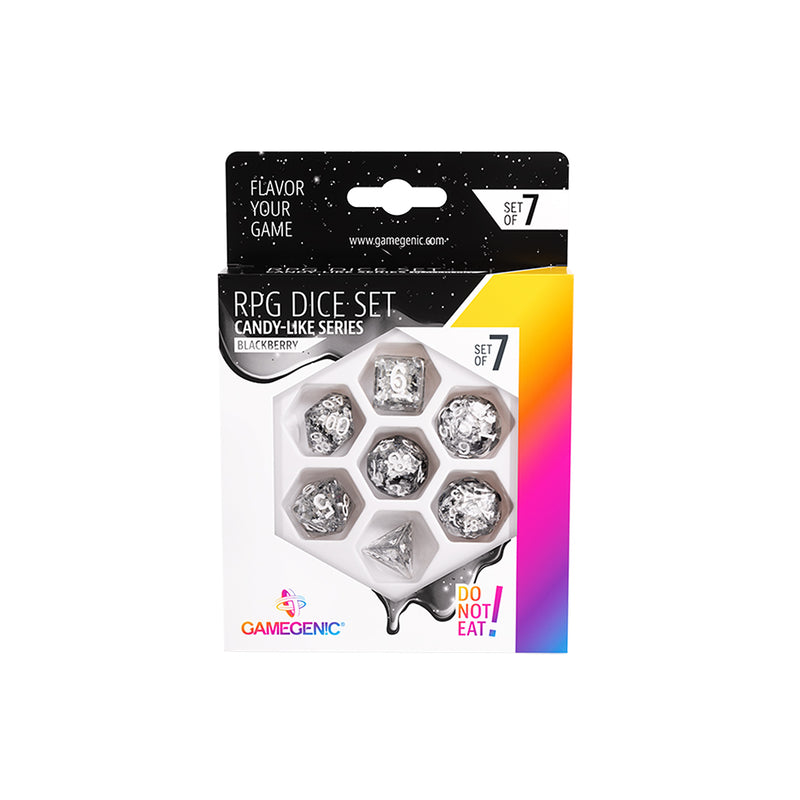 Gamegenic RPG Dice Set Candy-Like Series: Blackberry