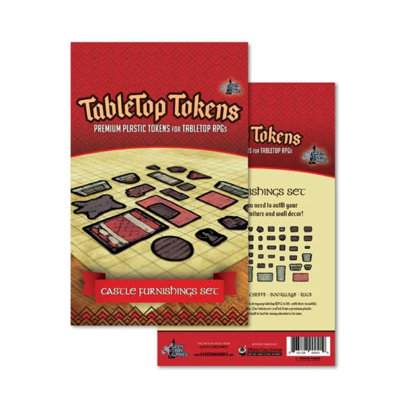 Tabletop Tokens: Castle Furnishings Set