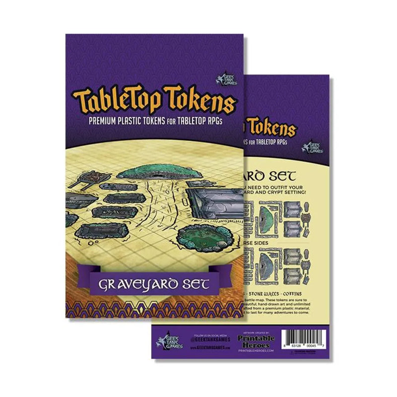 Tabletop Tokens: Graveyard Set