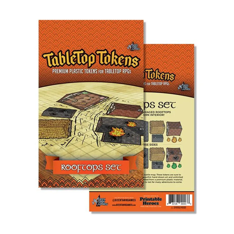 Tabletop Tokens: Rooftop Set