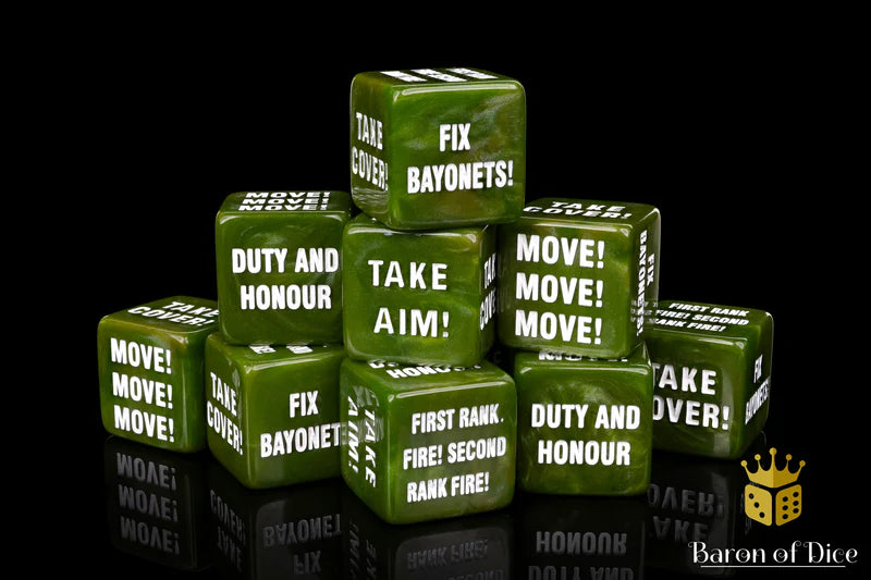 Baron of Dice - Guard Order Dice Set (10 Count)