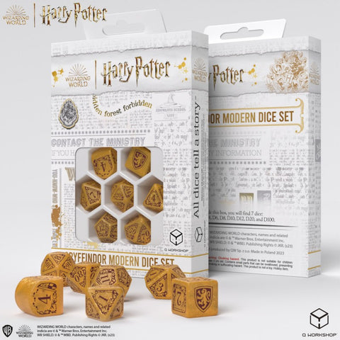 Harry Potter Modern Dice: Gryffindor - Gold