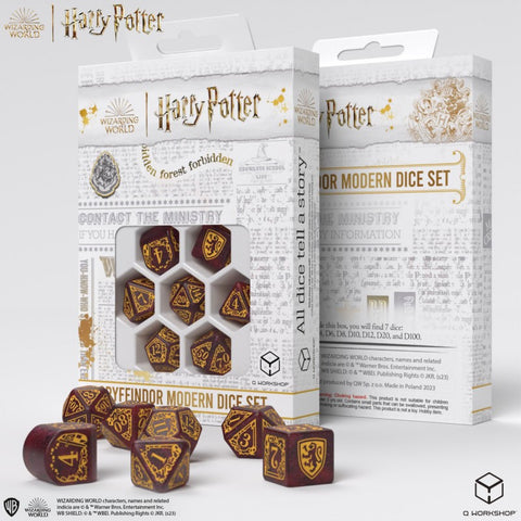 Harry Potter Modern Dice: Gryffindor - Red
