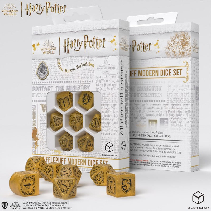 Harry Potter Modern Dice: Hufflepuff - Yellow