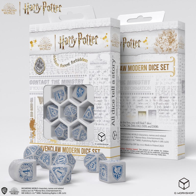 Harry Potter Modern Dice: Ravenclaw - Silver