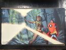 D&D Cartoon Augmented Reality Playmat - Diana the Acrobat, Eric the Cavalier