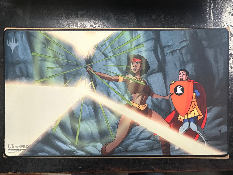 D&D Cartoon Augmented Reality Playmat - Diana the Acrobat, Eric the Cavalier