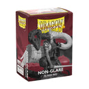 Dragon Shield Sleeves - Non-Glare Blood Red Matte