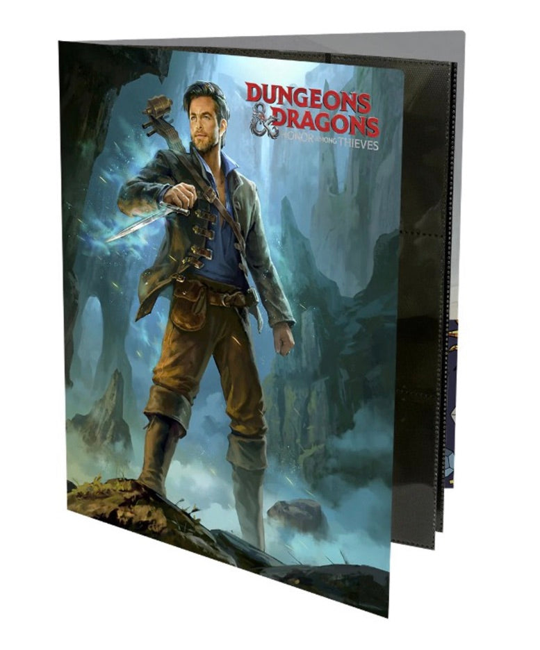 Ultra Pro Folio: Dungeons & Dragons Honor Among Thieves - Chris Pine w/ Stickers