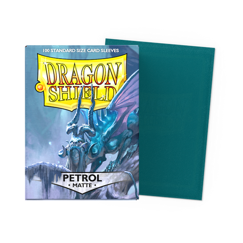 Dragon Shield Sleeves - Petrol Matte