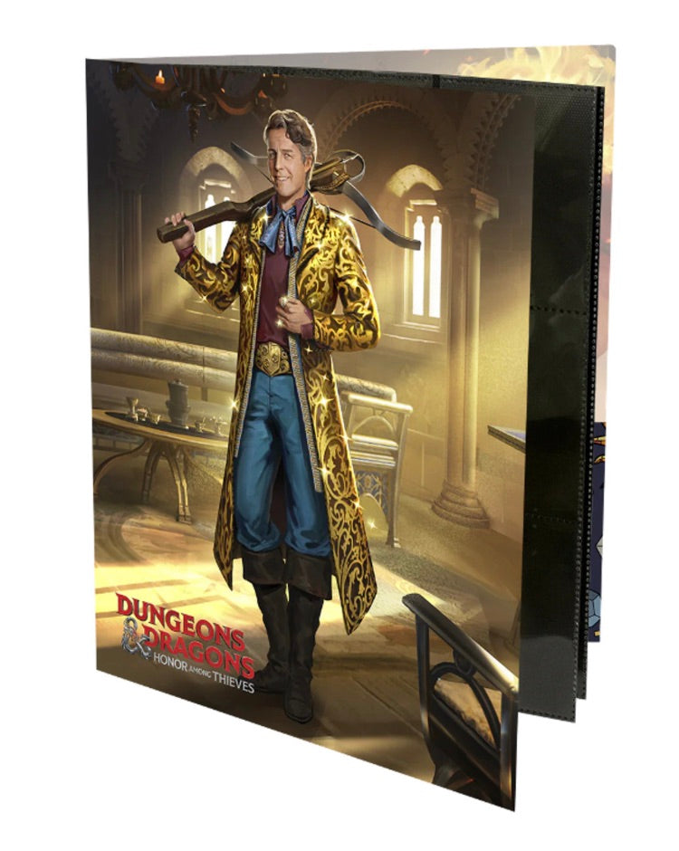 Ultra Pro Folio: Dungeons & Dragons Honor Among Thieves - Hugh Grant w/ Stickers
