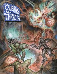 DCC RPG: The Caverns of Thracia - Slipcase Cover