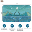 Paramint Playmats - Island Mana Scenery, Stained Glass