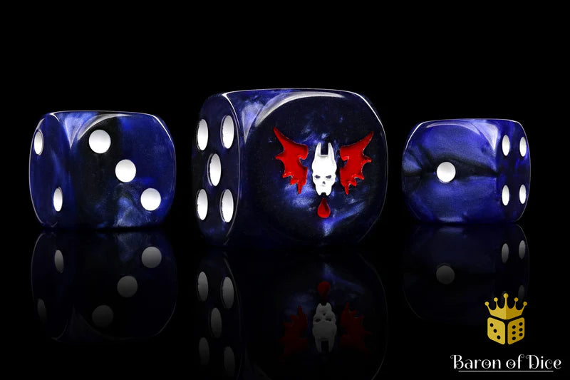 Baron of Dice - 25 Count Straight Edge Dice