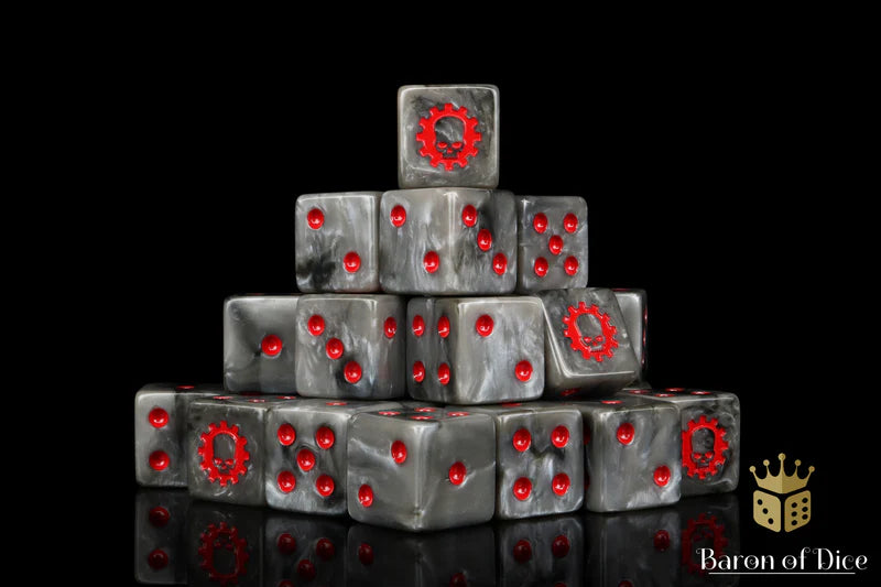 Baron of Dice - 25 Count Straight Edge Dice