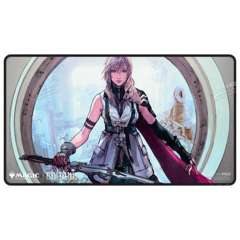 Ultra Pro Playmat - Magic: The Gathering® - FINAL FANTASY™ Lightning, Army of One (Black Stiched)