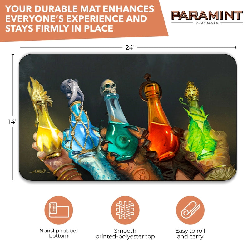 Paramint Playmats - Mana Potions