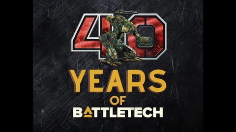 BattleTech: 40th Anniversary shirt
