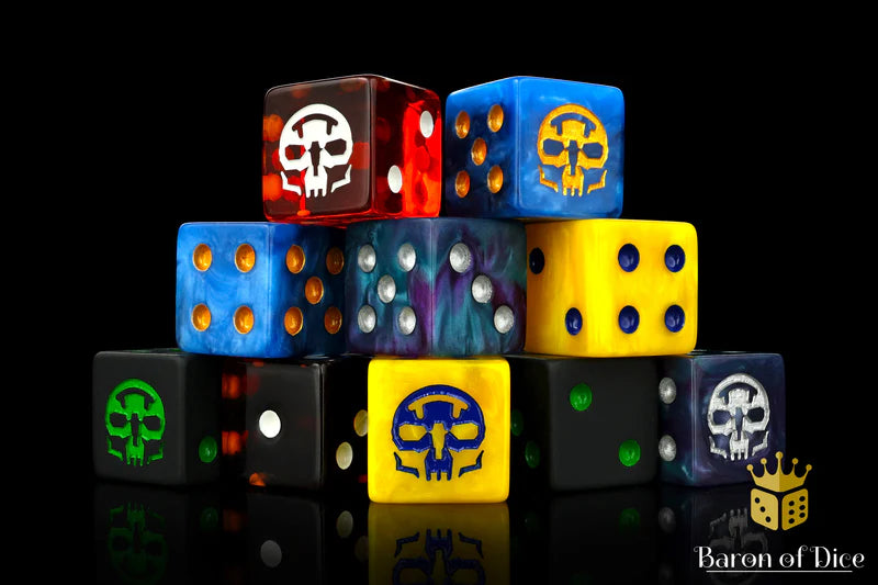Baron of Dice - Battle Robots Dice Set