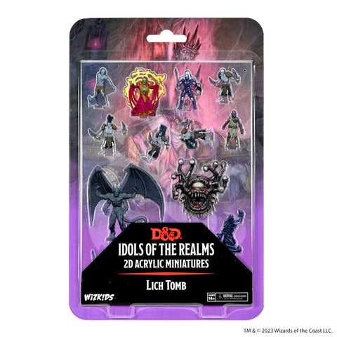 D&D Acrylic 2D Minis: Idols of the Realms: Lich Tomb