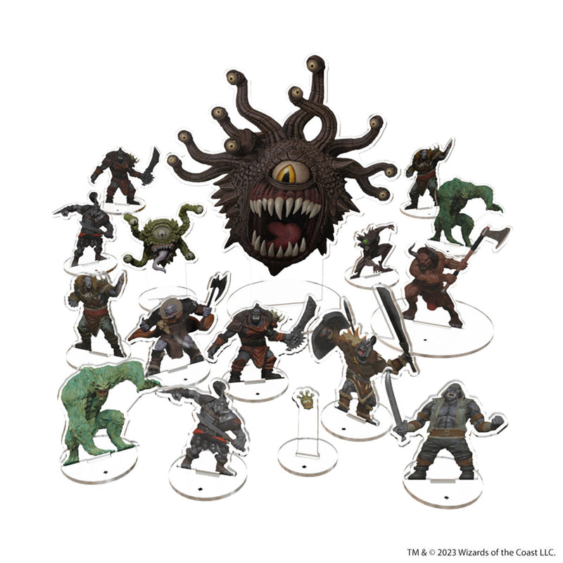 D&D Acrylic 2D Minis: Idols of the Realms: Beholder Hive