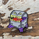 PIN-009 RPG Pins & Patches: Grey Mimic Enamel Pin