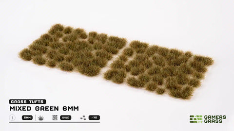 Gamers Grass: Mixed Green (6mm)